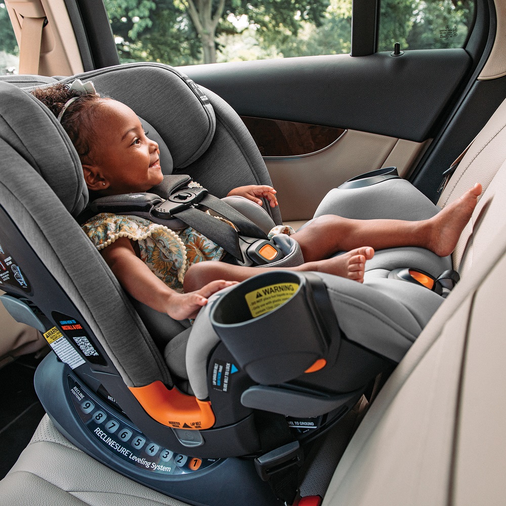 Chicco OneFit ClearTex All-in-One Car Seat, Slate