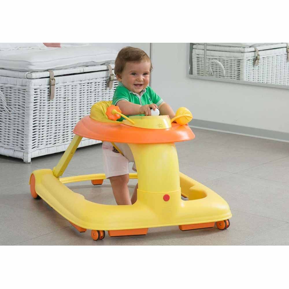 Chicco Orange 1-2-3 Baby Walker