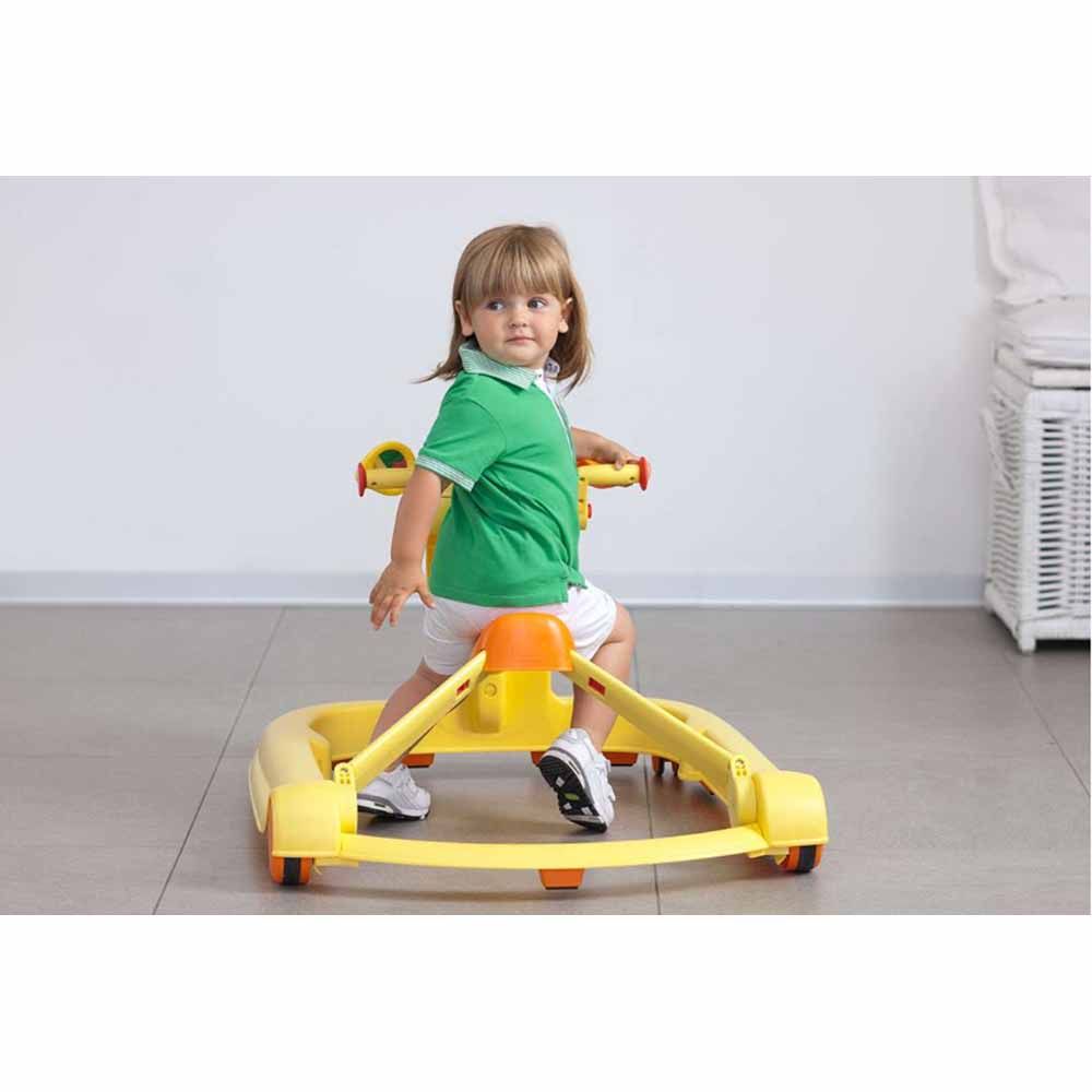 Chicco Orange 1-2-3 Baby Walker