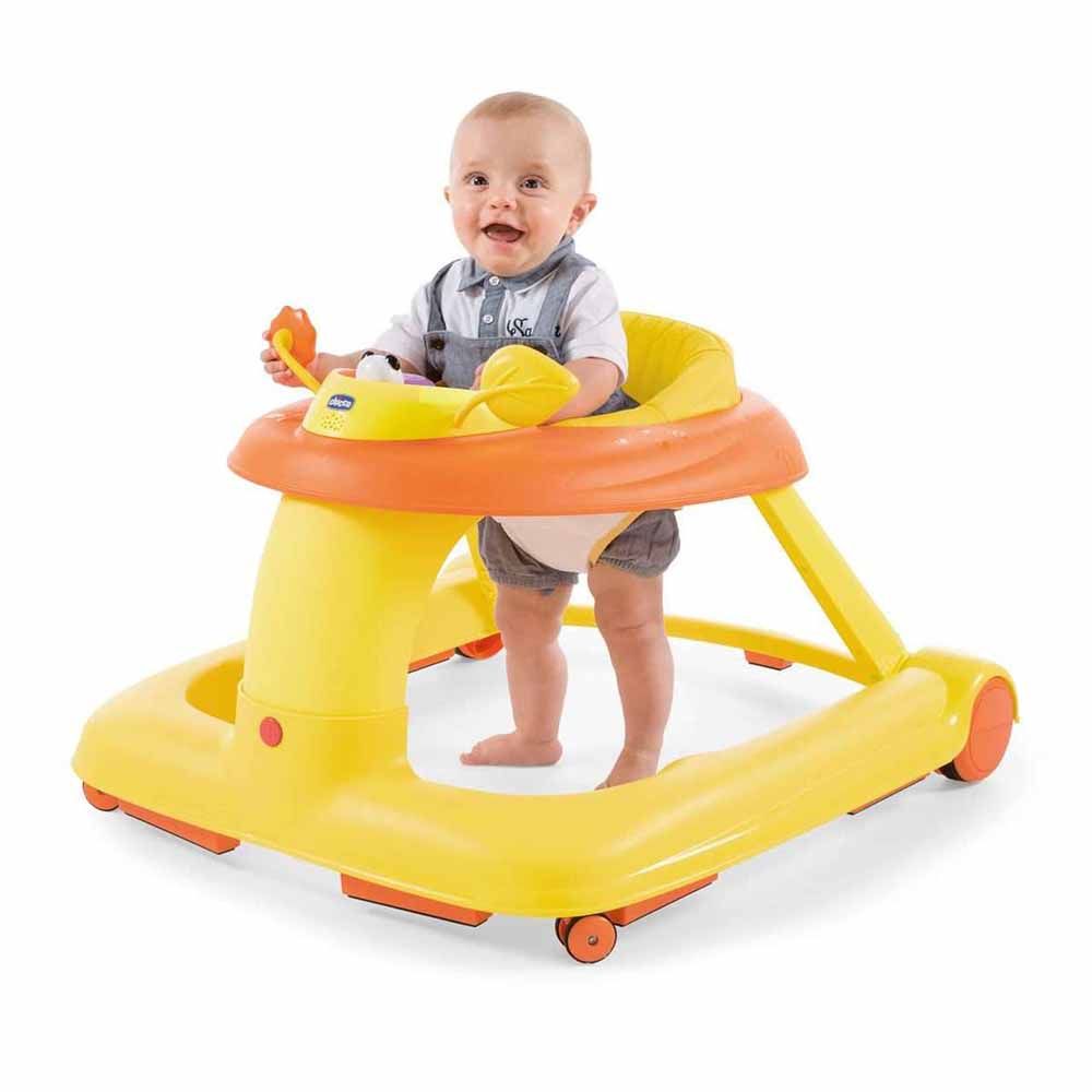 Chicco Orange 1-2-3 Baby Walker