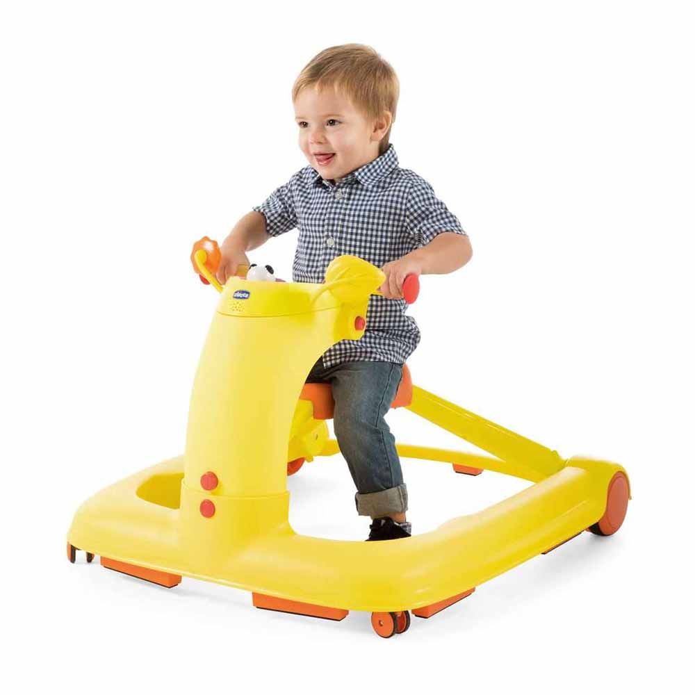 Chicco Orange 1-2-3 Baby Walker
