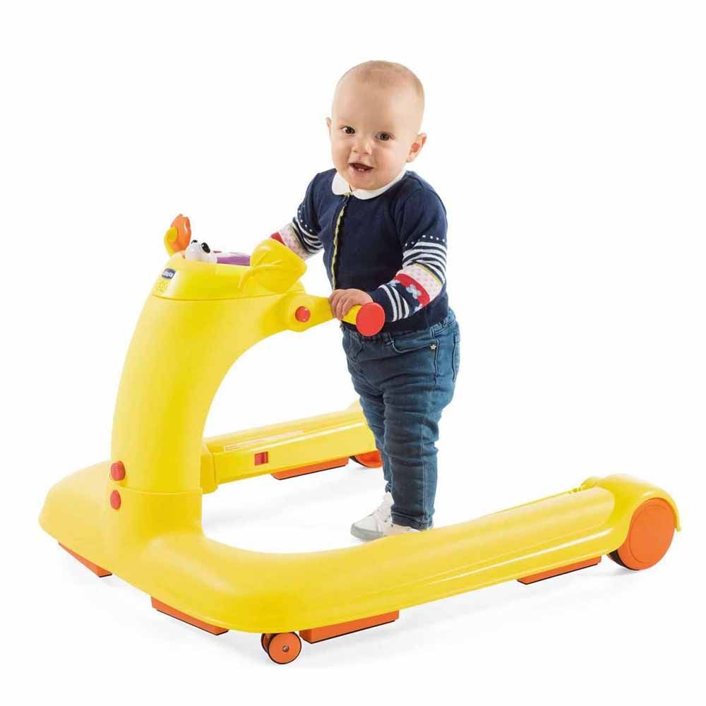 Chicco Orange 1-2-3 Baby Walker