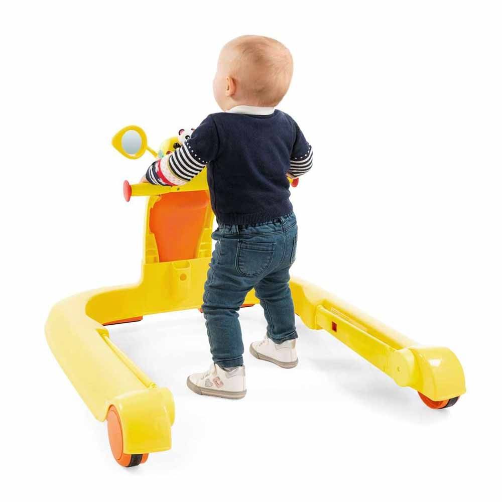 Chicco Orange 1-2-3 Baby Walker