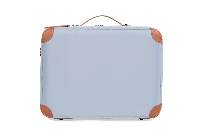 Childhome - Mini Traveller Kids Suitcase - Gray Off White