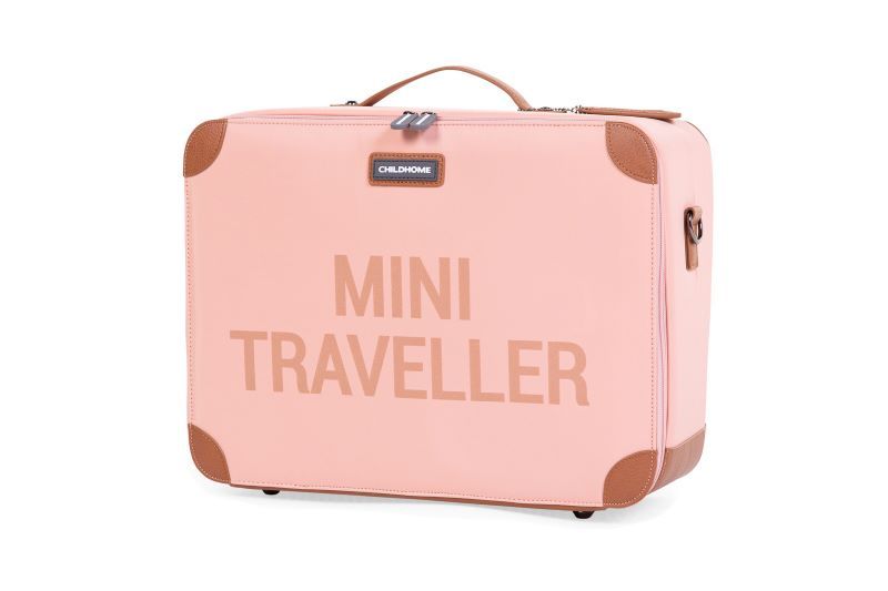 Childhome - Mini Traveller Kids Suitcase - Pink Copper