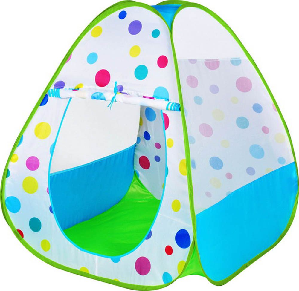 Ching Ching - Colorful Ball House- 85X85X100Cm W/100Pcs Balls (Dia: 6Cm Ball)