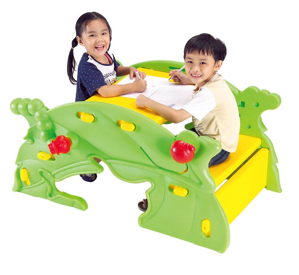 Ching Ching - Dolphin Seesaw & Leaf Table - Green