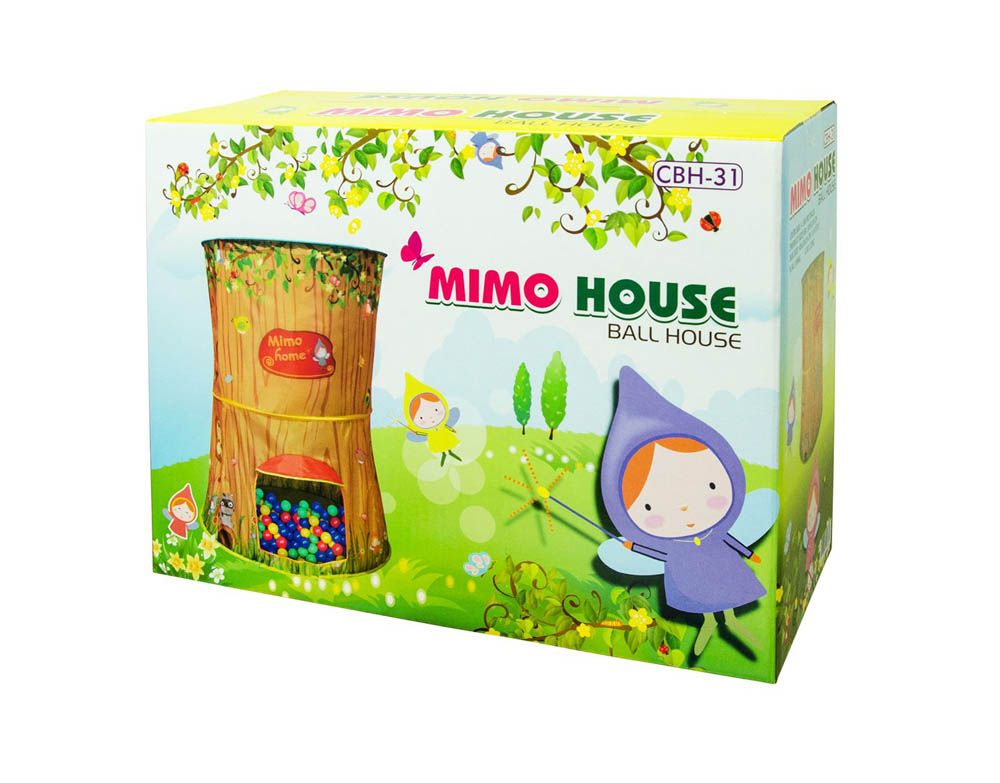 Ching Ching - Mimo House + 100Pcs Balls (Dia: 6Cm)