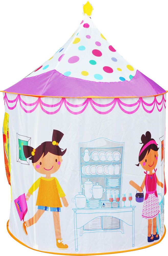 Ching Ching - Modern Princess Ball House W/100Pcs Balls (Dia: 6Cm Ball)