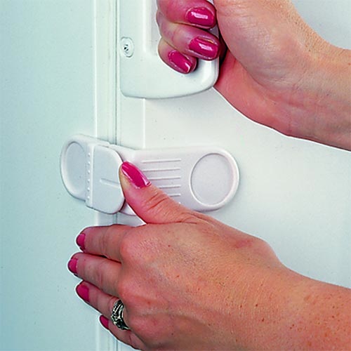Clippasafe Fridge & Freezer Lock-White