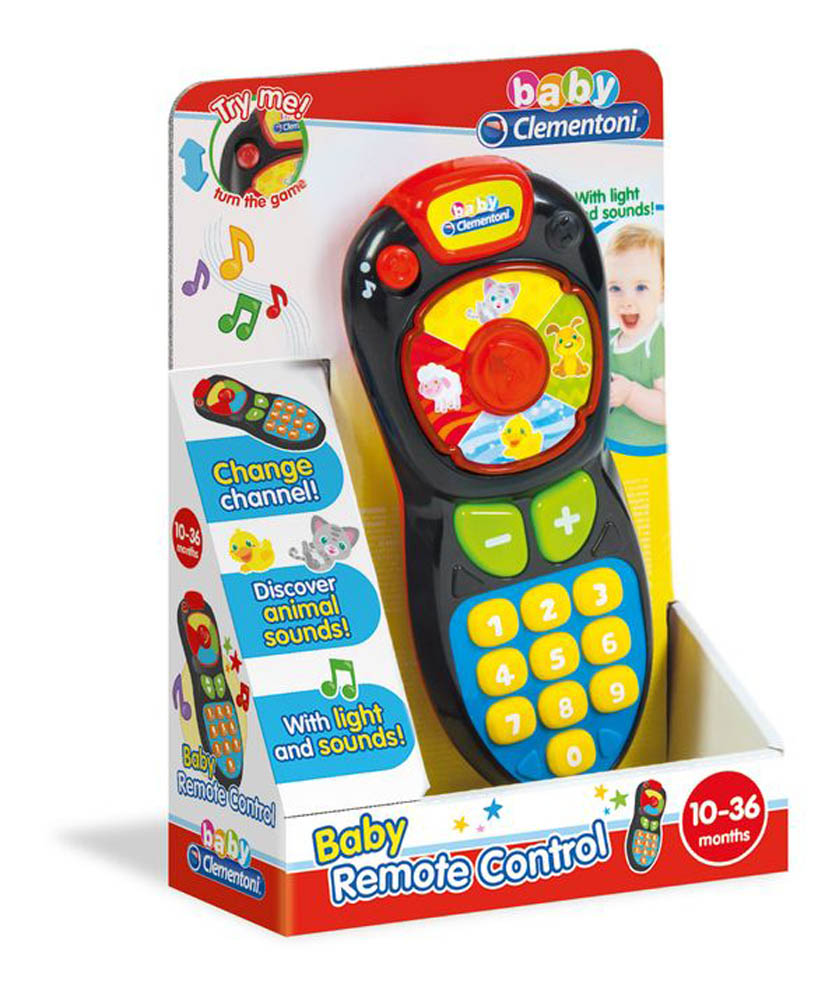 Clementoni - Baby Remote Controller Battery Operated
