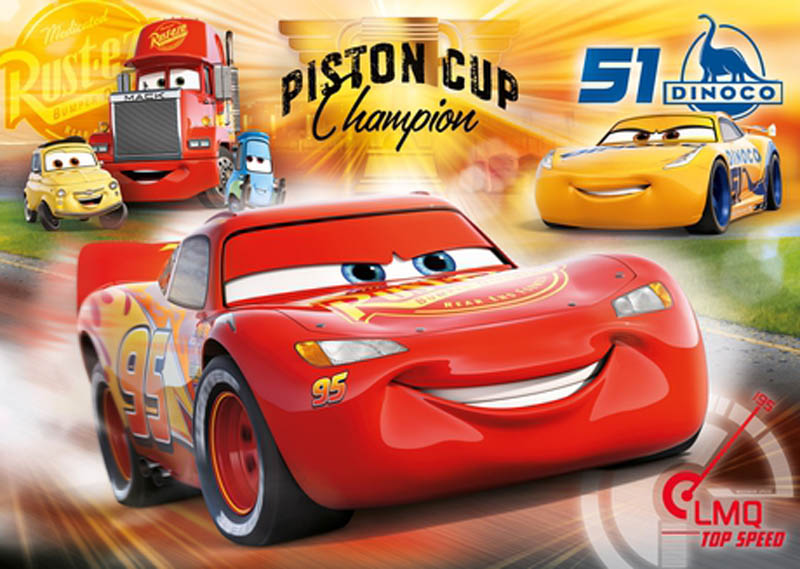 Clementoni - Puzzle Disney Cars 3 - 104Pcs