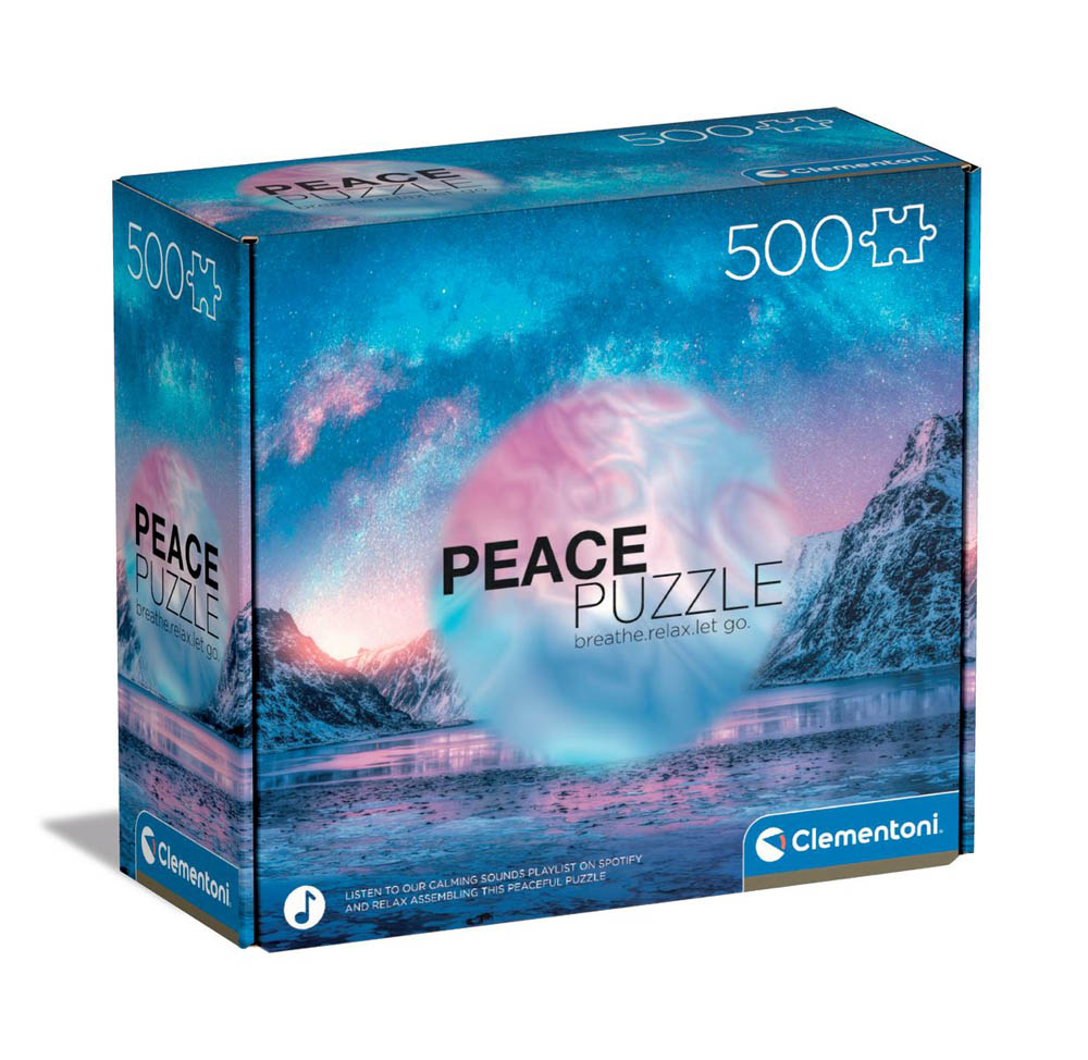 Clementoni - Puzzle Hqc Peace Puzzle 500 Pieces