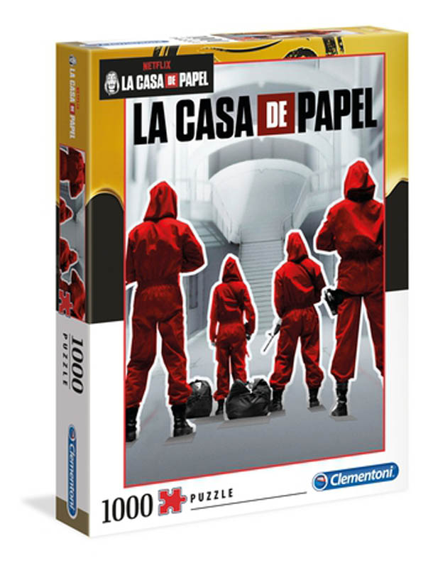 Clementoni - Puzzle La Casa De Papel 1 - 1000 Pcs