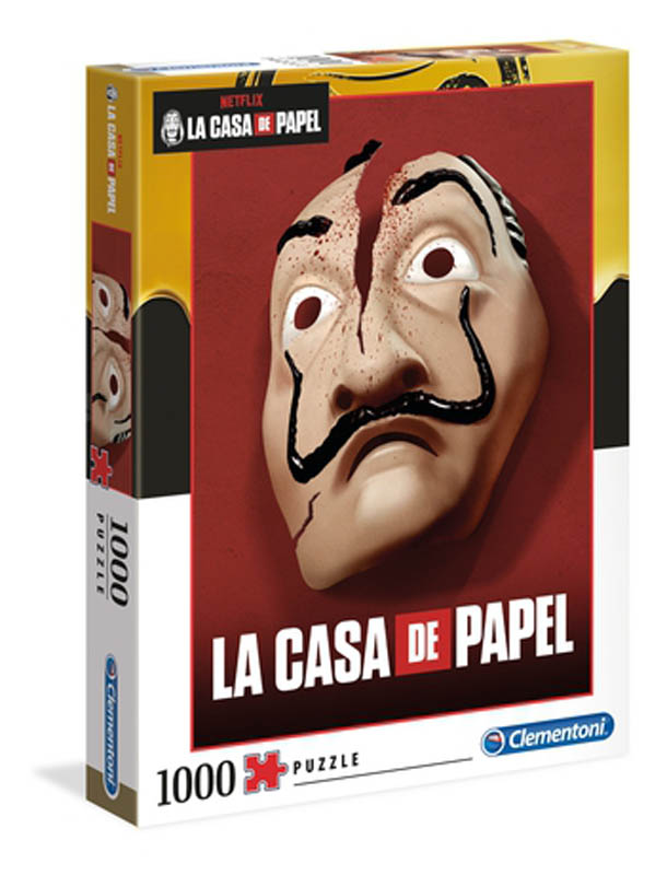 Clementoni - Puzzle La Casa De Papel 2 - 1000 Pcs