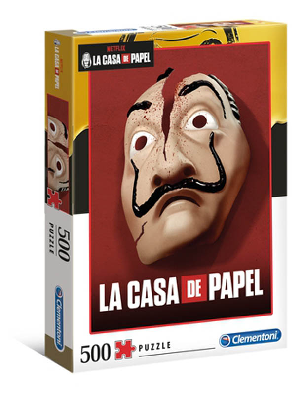 Clementoni - Puzzle Hqc La Casa De Papel - 500 Pcs