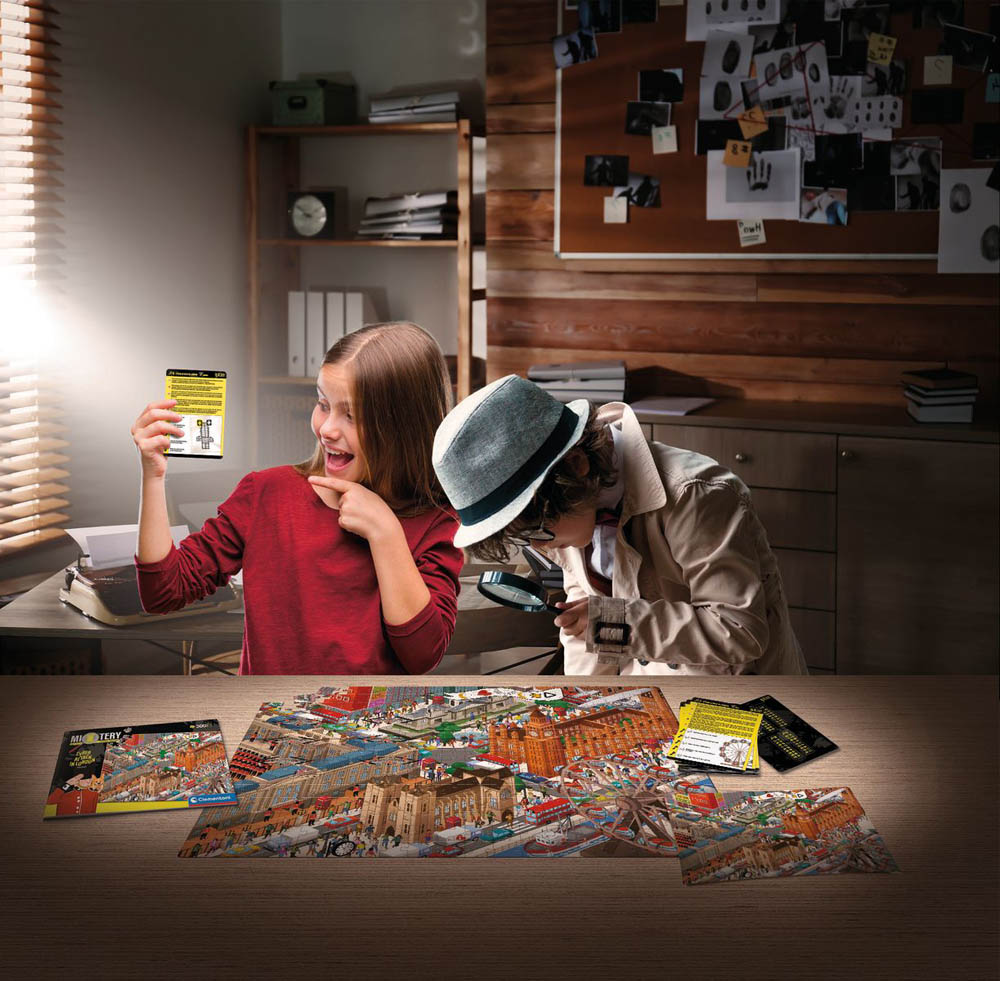 Clementoni - Puzzle Mixtery Hacking Attack 300 Pieces