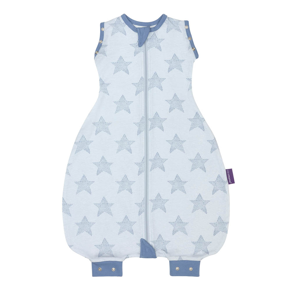 Clevamama - 3 in 1 Nite Nite Romper 1 Tog - Blue (0-9m)