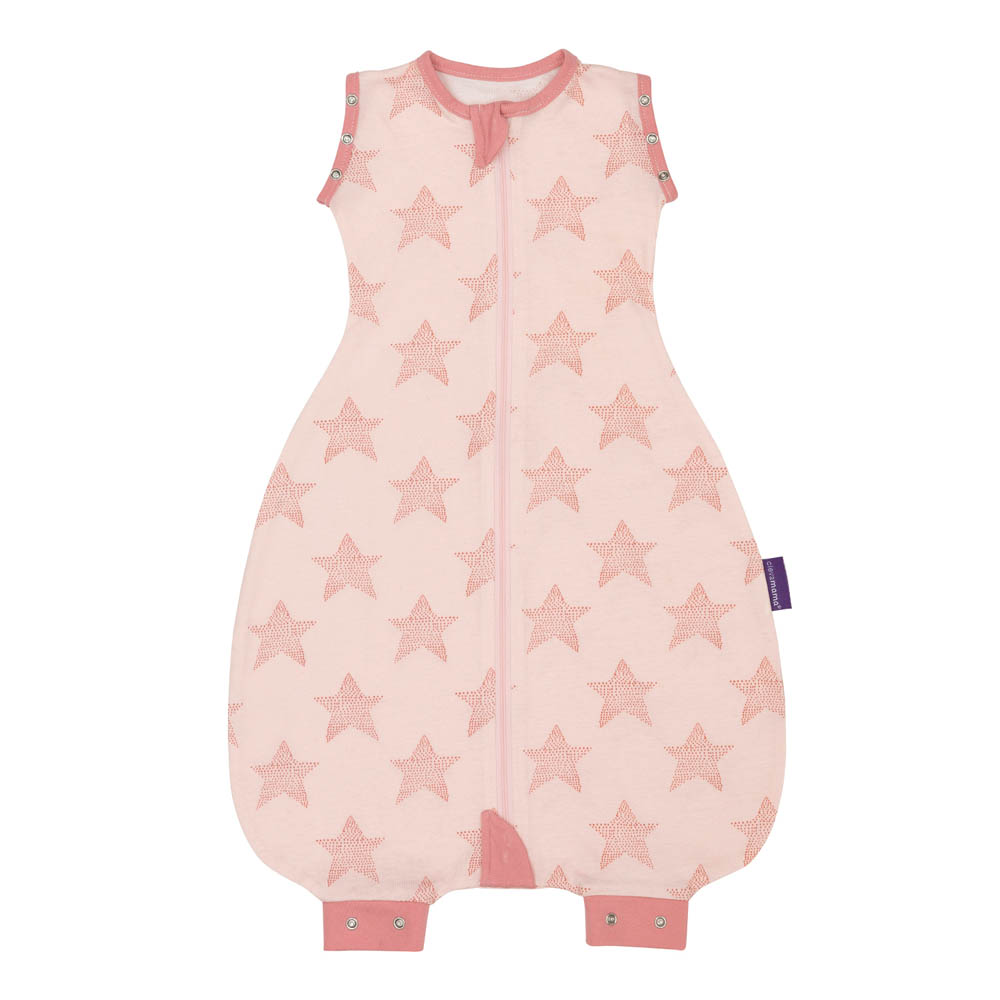 Clevamama - 3 in 1 Nite Nite Romper 1 Tog - Pink (0-9m)