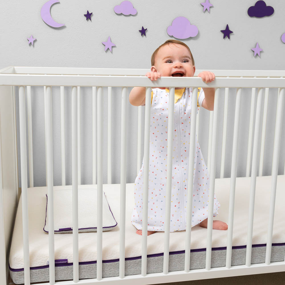 Clevamama - 3 in 1 Nite Nite Romper 1 Tog - Yellow (0-9m)