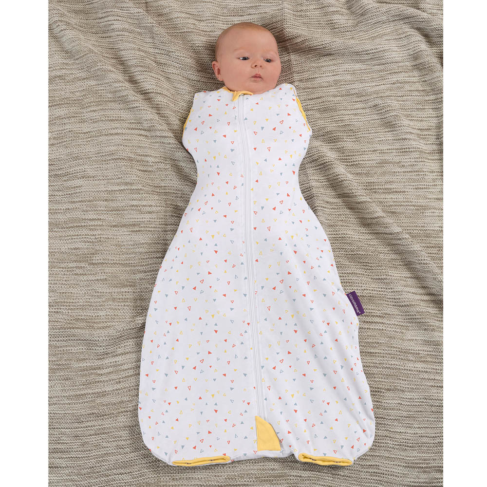 Clevamama - 3 in 1 Nite Nite Romper 1 Tog - Yellow (0-9m)