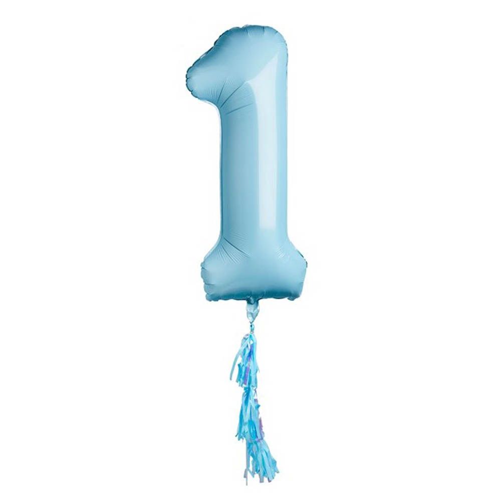 Club green - Blue 1St Birthday Balloon - 40 inch
