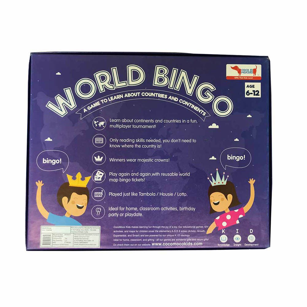 Cocomoco kids - World Bingo