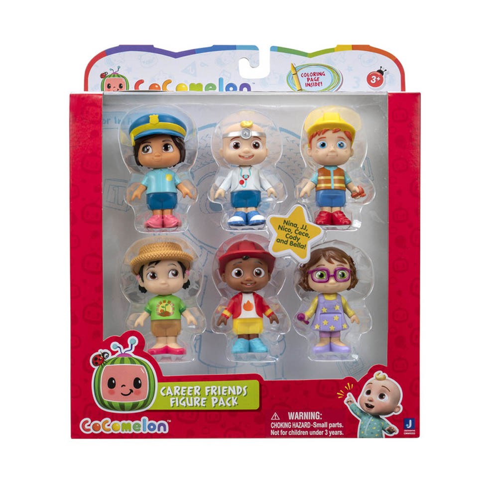 Cocomelon - Career Friends 6 Figure Pack