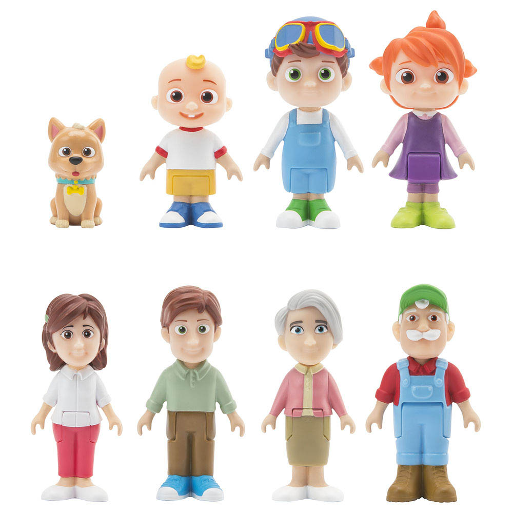 Cocomelon - Family Set 8 Figure Pack