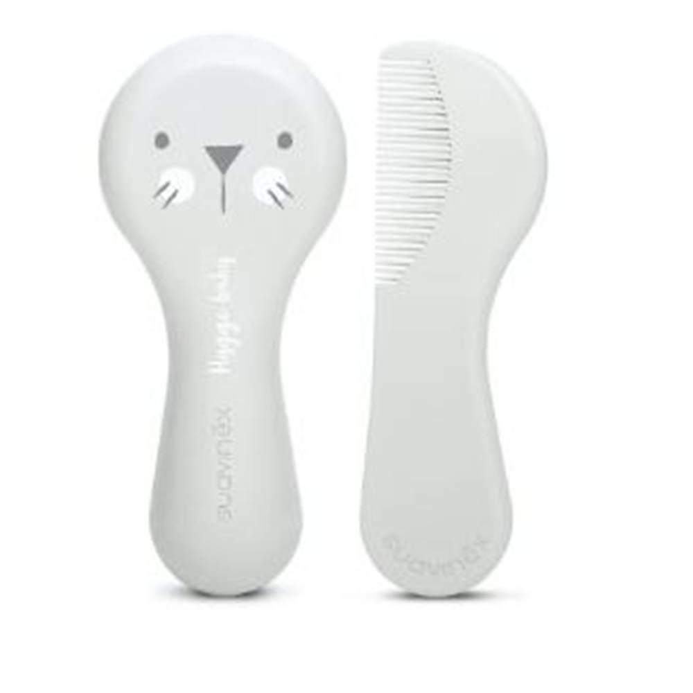 Suavinex - Hygge Brush/ Comb Set - Grey