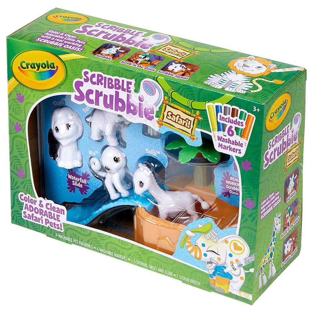 Crayola - Scribble Scrubbie Safari Tub