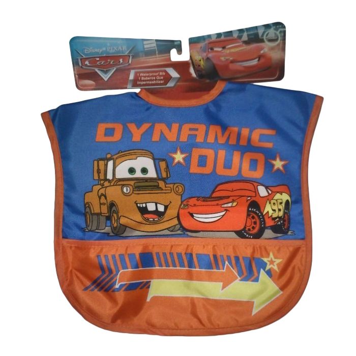 Cuddles Bibs - Cars Waterproof Bib