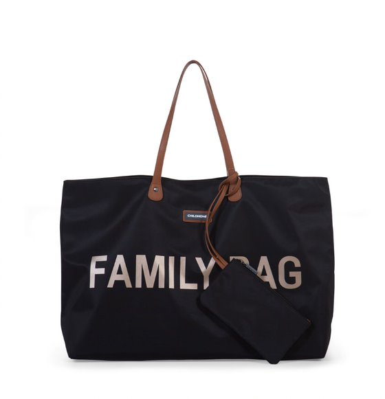 Childhome - Family Bag - Black/Gold