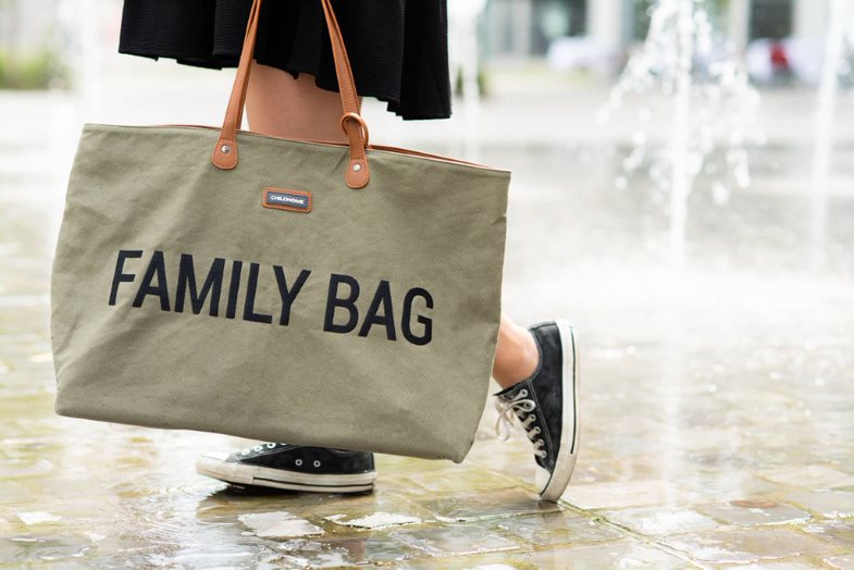 Childhome - Family Bag - Kaki Canvas