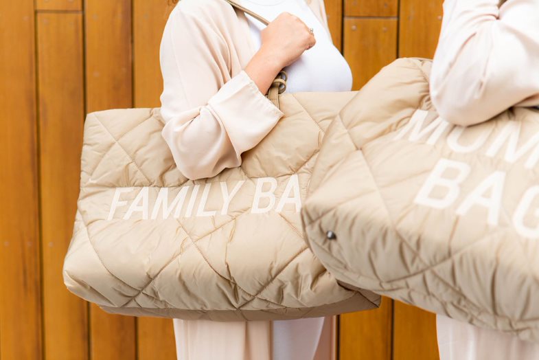 Childhome - Family Bag - Puffered Beige