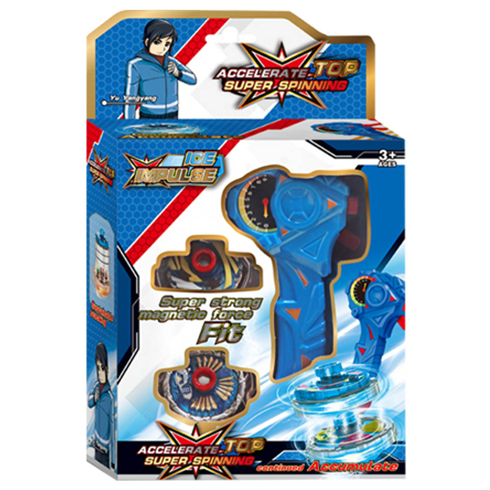 CXXYJ - Accelerate Super Spinning Top Toy - Assorted 1pc