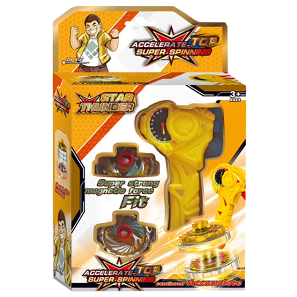 CXXYJ - Accelerate Super Spinning Top Toy - Assorted 1pc