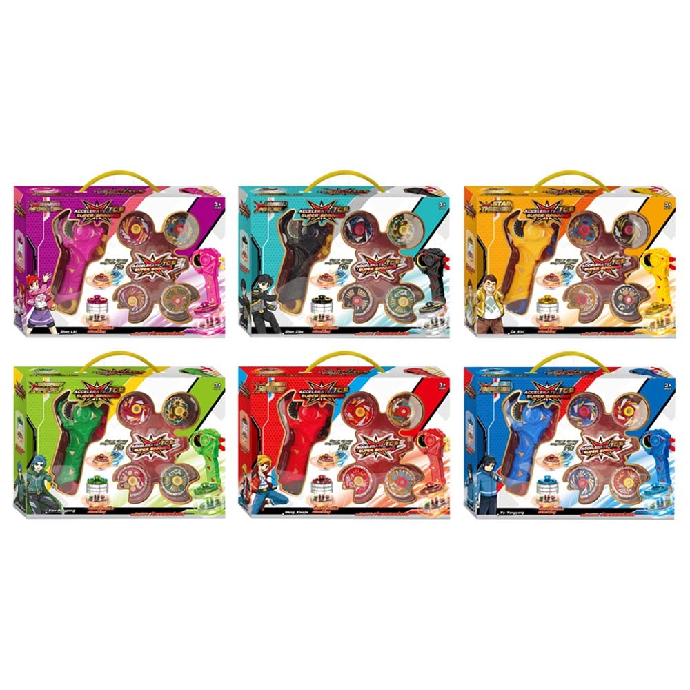CXXYJ - Accelerate Top Strong Magnetic Force Toy - Assorted 1pc