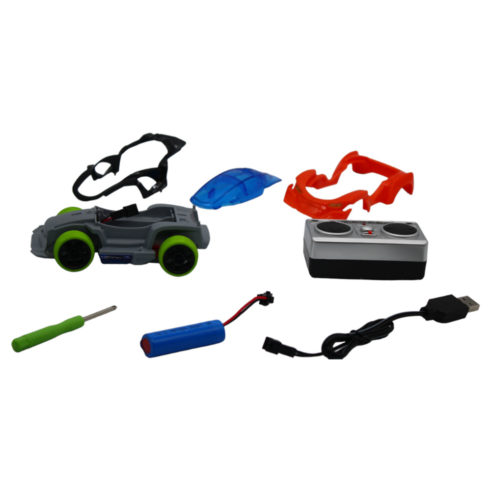 D-Power - 1:32 4 Wheel DIY R/C Car - Red