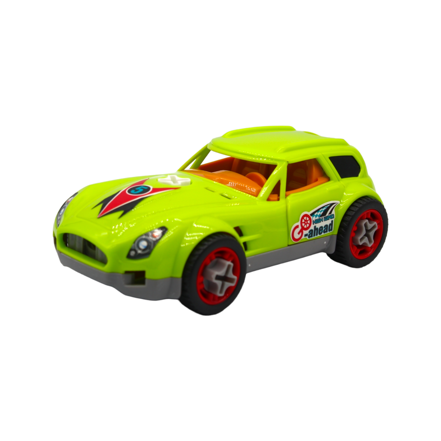 D-Power - DIY Smart Wheels Race Car with Truck for Kids - Truck