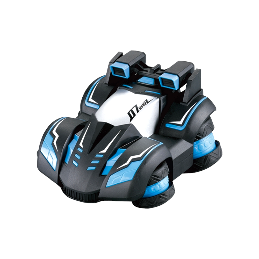D-Power - RC Turbine Drift Stunt Crawler Car for Kids Remote Control Car - Blue