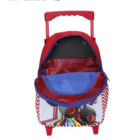 Disney Blaze Printed Trolley Backpack