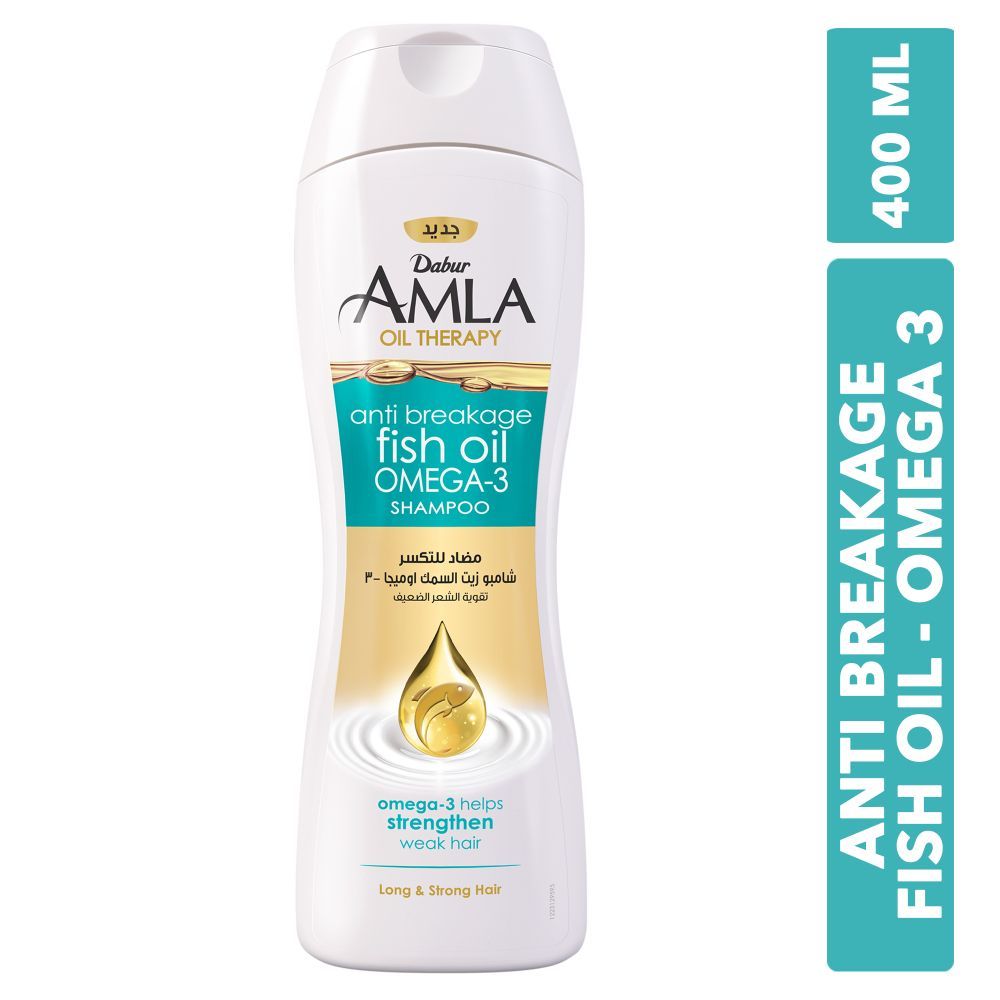 Dabur Amla Fish Oil Shampoo 400 ml