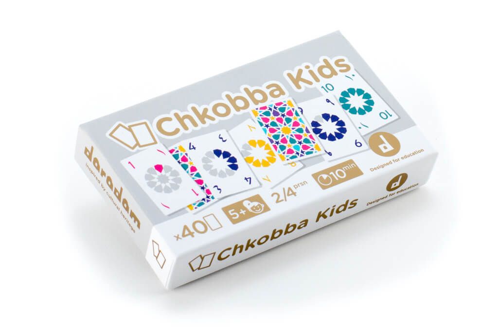 Daradam Chkobba Kids Card Game