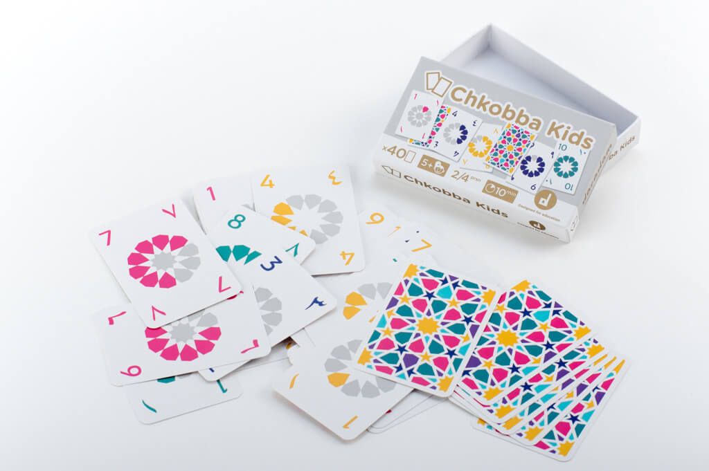 Daradam Chkobba Kids Card Game