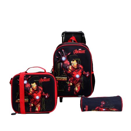 Disney Avengers Printed 3-Piece Bag Set
