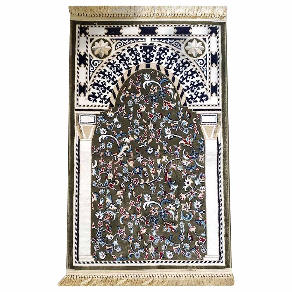 Deensquare - Kids Al Munawara Green Prayer Mat