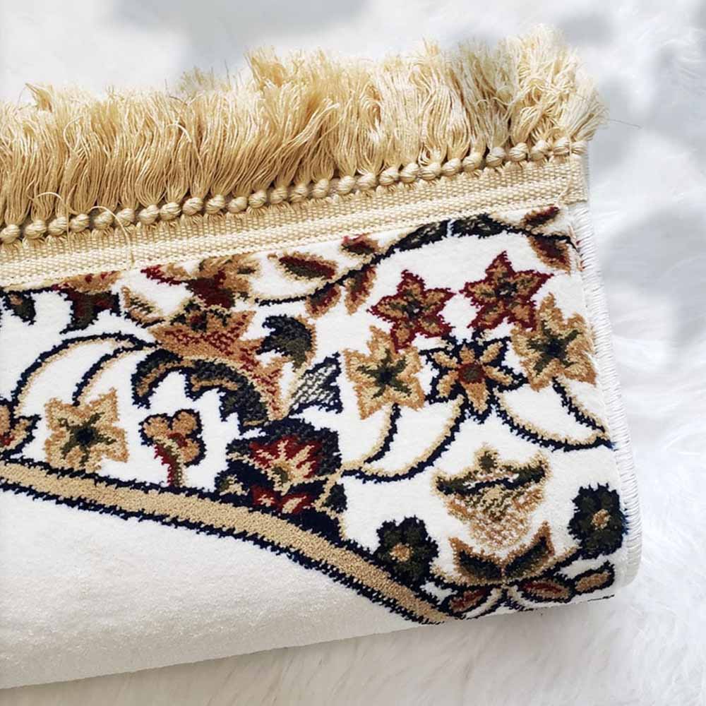 Deensquare - Makkah Imam Prayer Mat - Beige Color