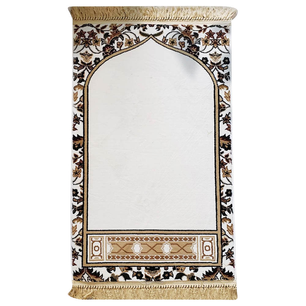 Deensquare - Makkah Imam Prayer Mat - Beige Color