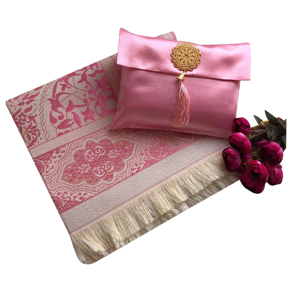 Deensquare - Prayer Rug with Pouch - Light Pink